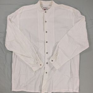 Branding Iron Vtg Western Cowboy Shirt, Men's Large, Long Sleeve Button Down